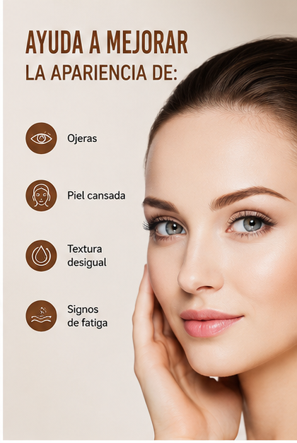 Serum Facial De Cafeina Hidratante Piel