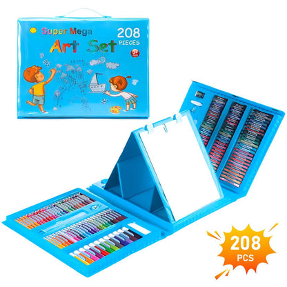 Maletín de Arte ColorKit con Atril – 208 Piezas