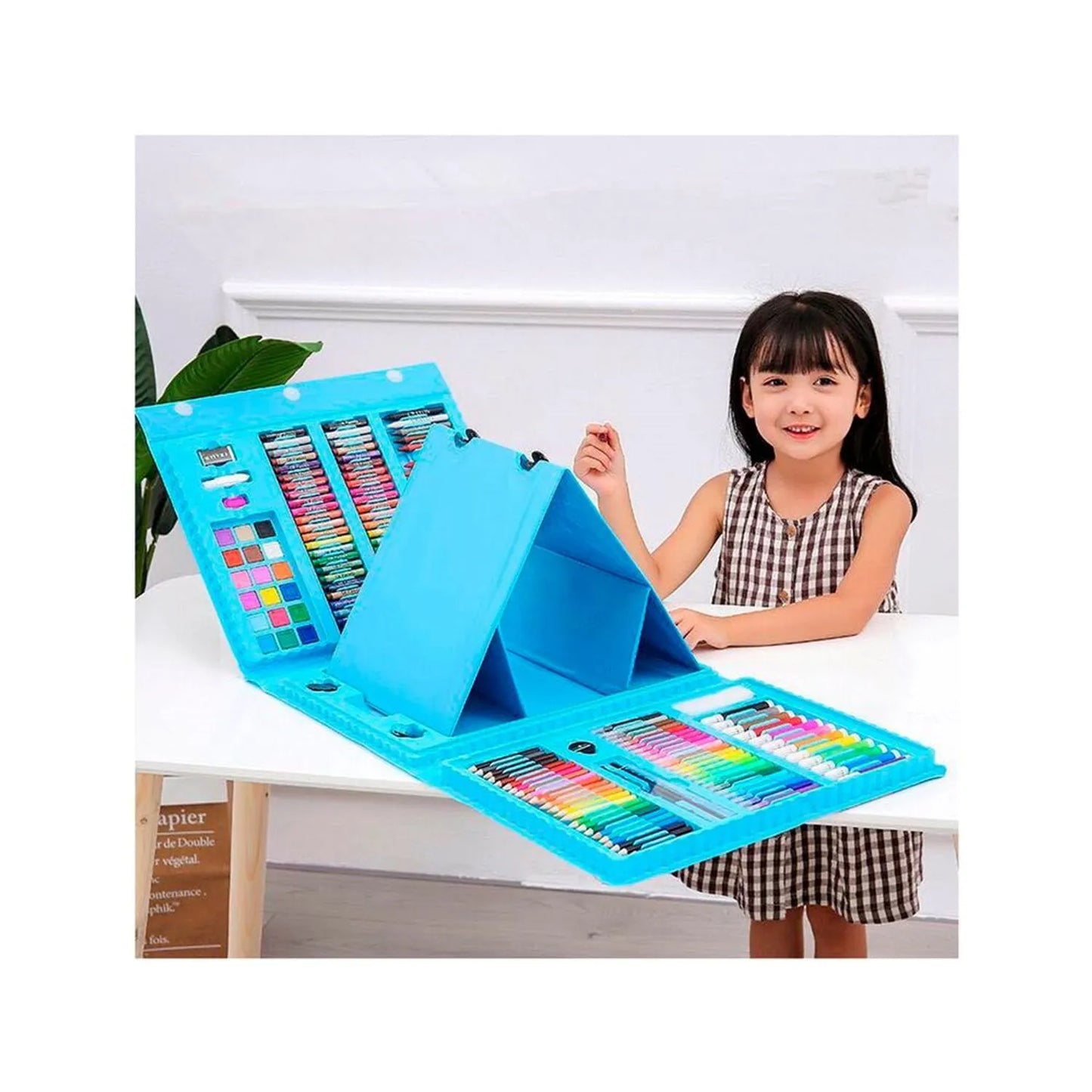 Maletín de Arte ColorKit con Atril – 208 Piezas