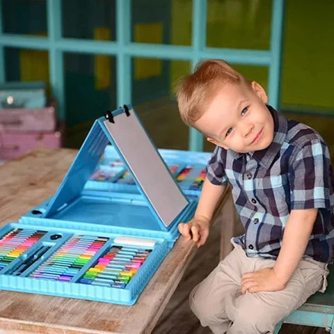 Maletín de Arte ColorKit con Atril – 208 Piezas