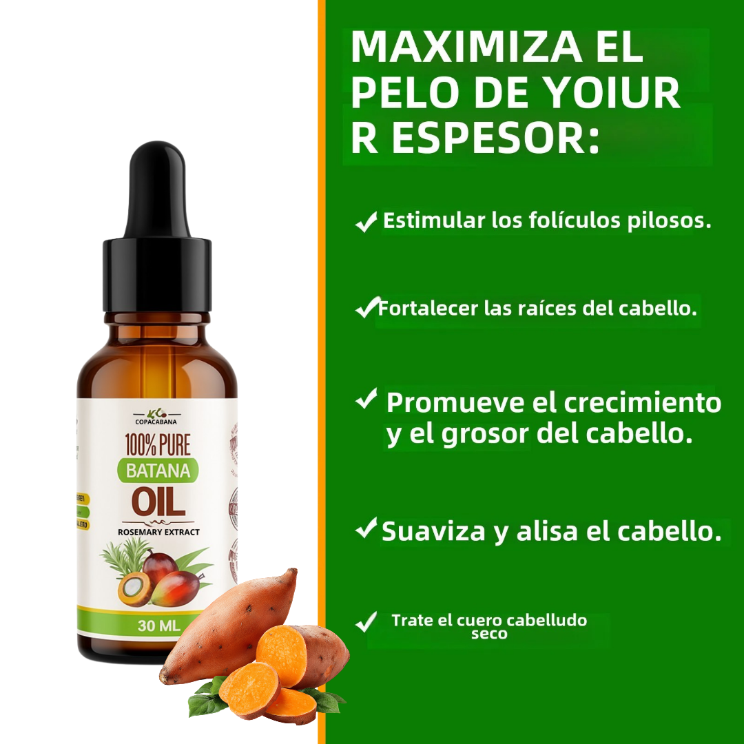 🌿 Aceite de Batana Premium 100% Natural | Nutrición Intensiva para Cabello