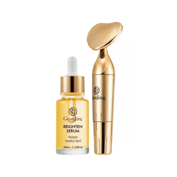 💎 Kit GuanJing: Sérum Facial + Masajeador Portátil