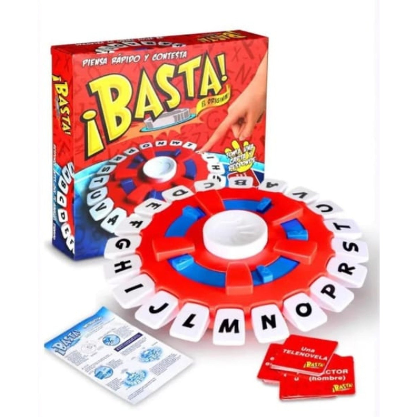 ¡BASTA! Juego de Mesa de Palabras con Ruleta