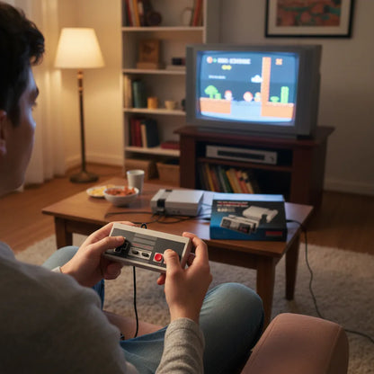 Mini Consola Retro 8-Bit con 620 Juegos y 2 Controles