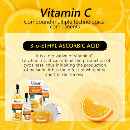 Set Facial Vitamina C Disaar 5 Piezas