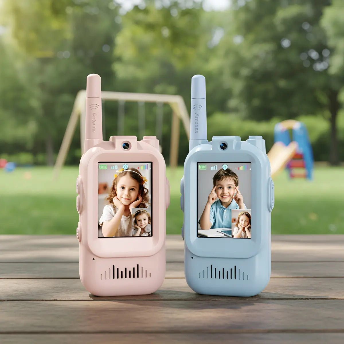 Video Walkie Talkies con Cámara y Pantalla – Set de 2