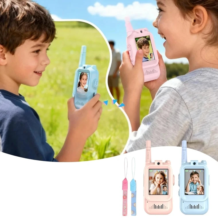 Video Walkie Talkies con Cámara y Pantalla – Set de 2