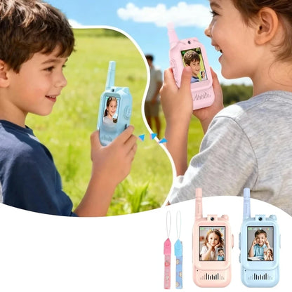 Video Walkie Talkies con Cámara y Pantalla – Set de 2