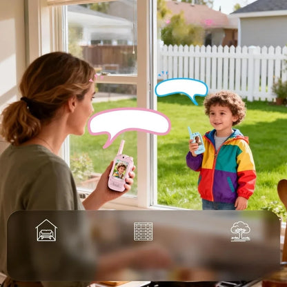 Video Walkie Talkies con Cámara y Pantalla – Set de 2