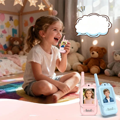 Video Walkie Talkies con Cámara y Pantalla – Set de 2