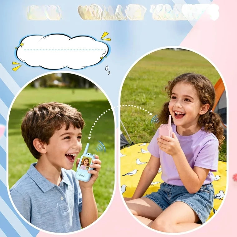 Video Walkie Talkies con Cámara y Pantalla – Set de 2