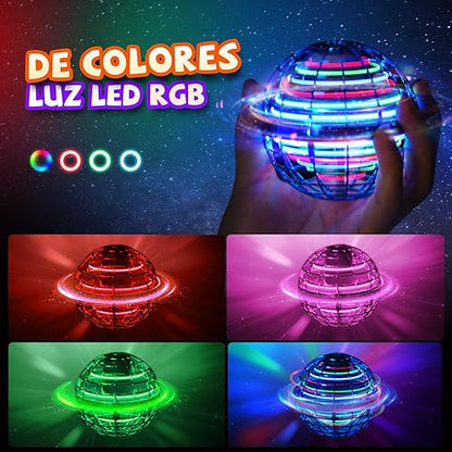 Spinner Bola Voladora LED Recargable USB – Efecto Boomerang